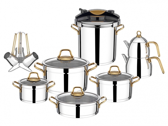 Rosso Gold18 Parça Çeyiz Set